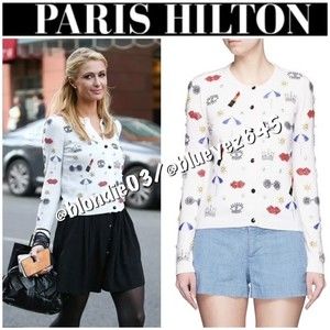 Alice + Olivia “Kelsie” embellished cardigan S